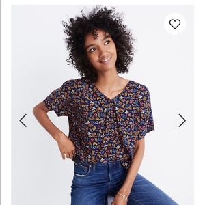Madewell Rhyme Top in Garden Party